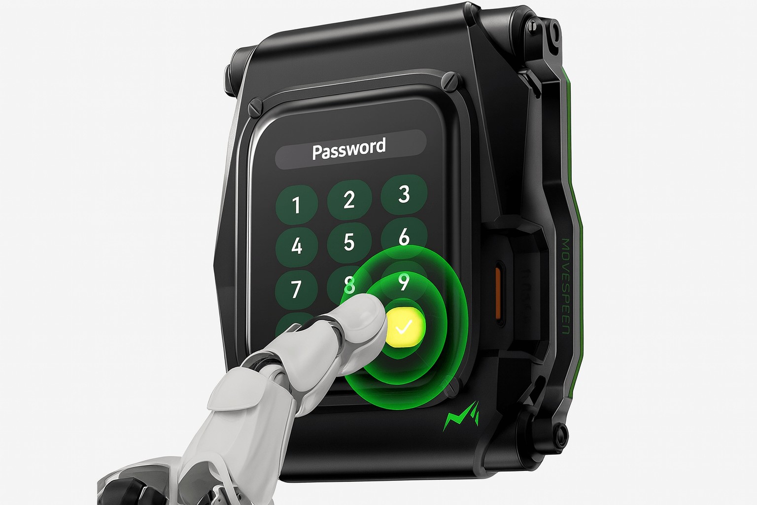 MOVE SPEED Touchscreen Interface